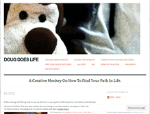 Tablet Screenshot of dougdoeslife.com